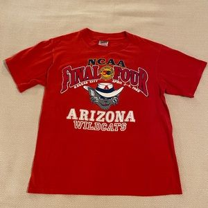 Vintage 1988 NCAA Final Four Arizona Wildcats T Shirt